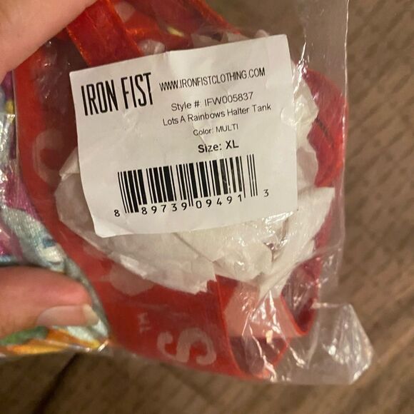 𝅺IRON fist halter top - Picture 3 of 5